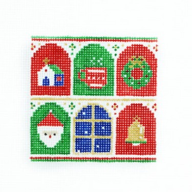 Advent Calendar - coaster 2 (santa)