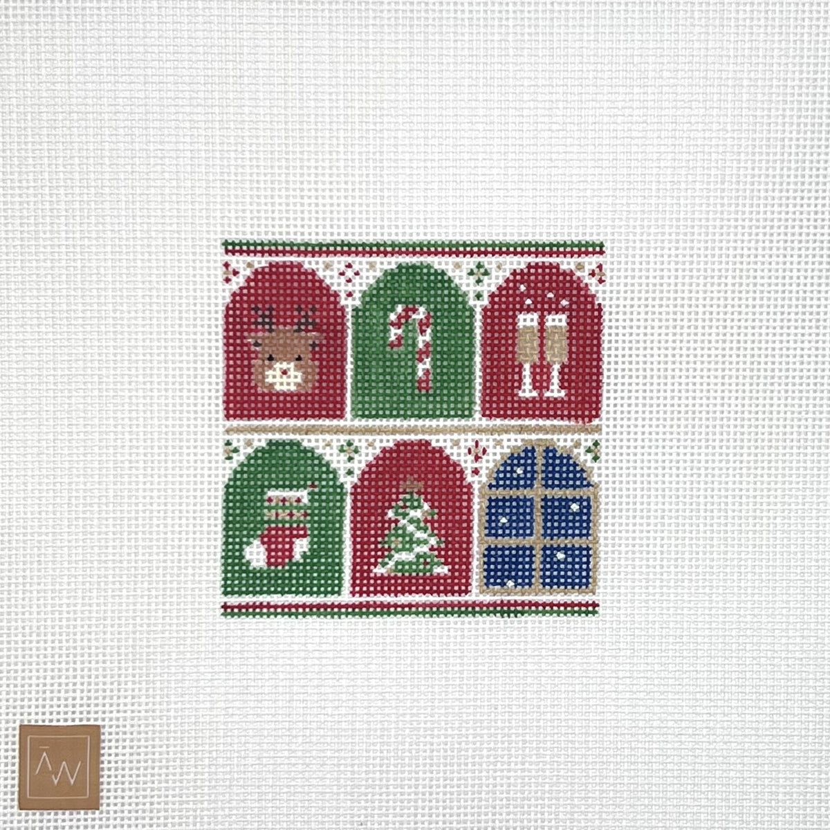 Advent Calendar - coaster 4 (tree)