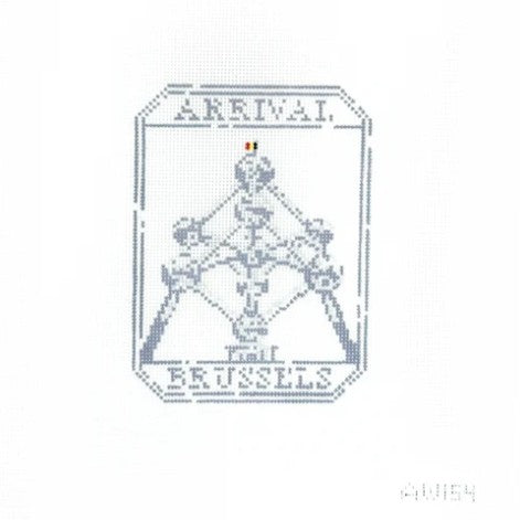 Passport Stamp - Brussels