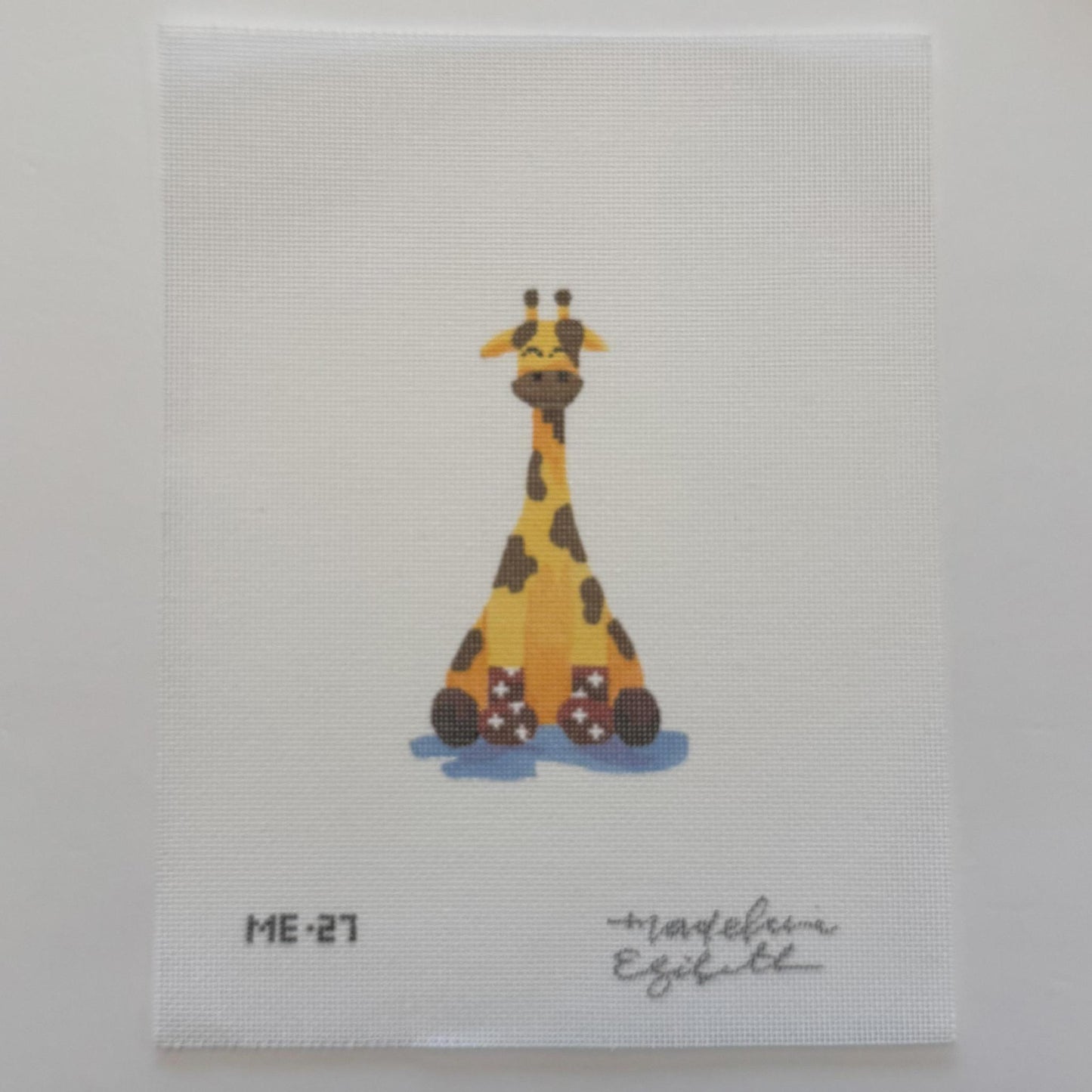 Giraffe in Rain Boots