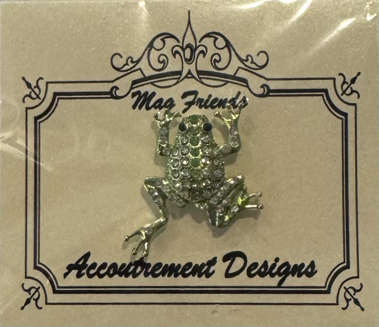 Frog (Crystal) needle minder