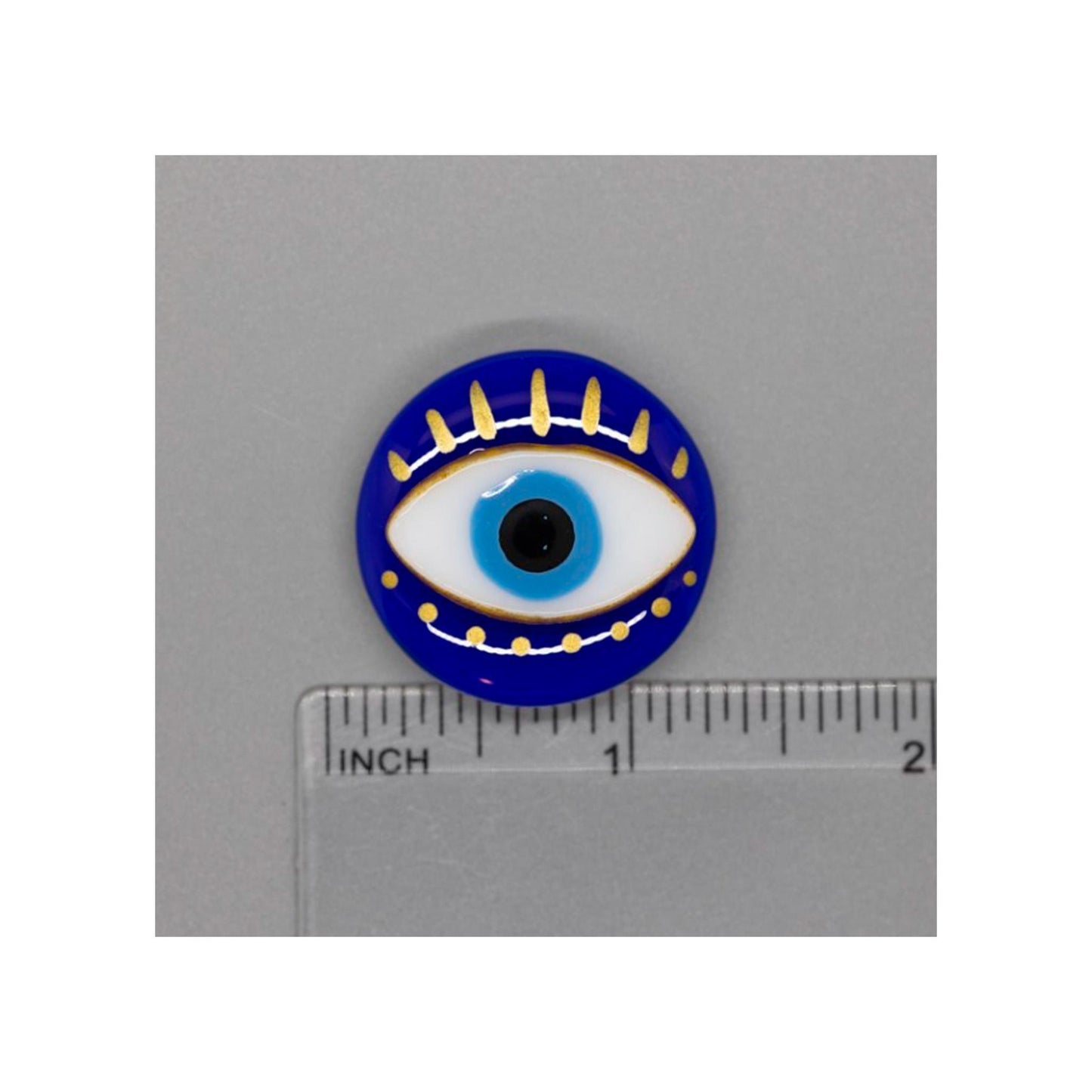 Evil Eye (Fused Glass) needle minder