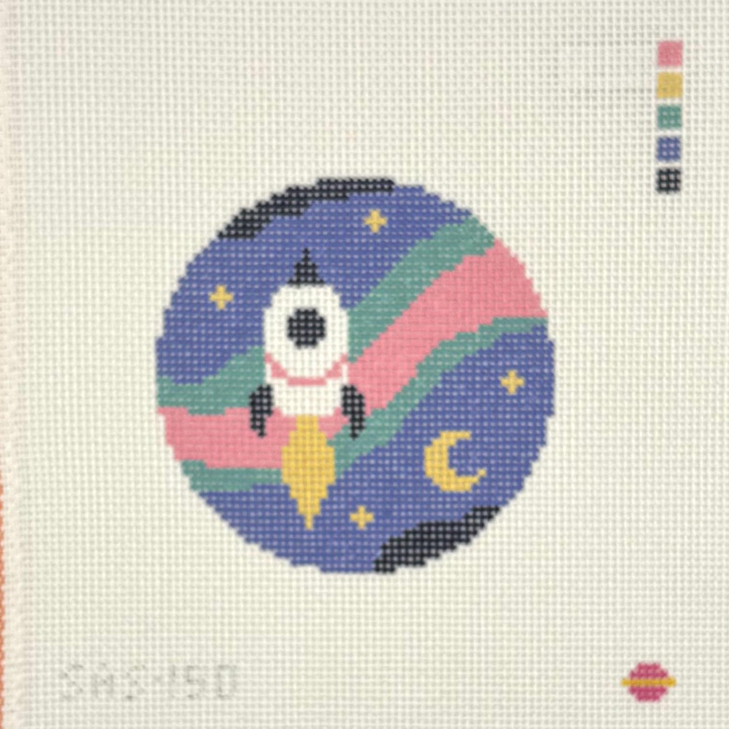 Starbound Rocket Round (by Saturnalia Stitching)