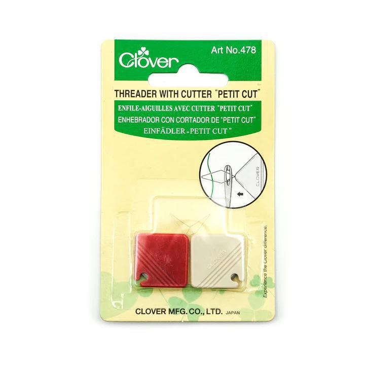 Clover Threader with Cutter "Petite Cut"