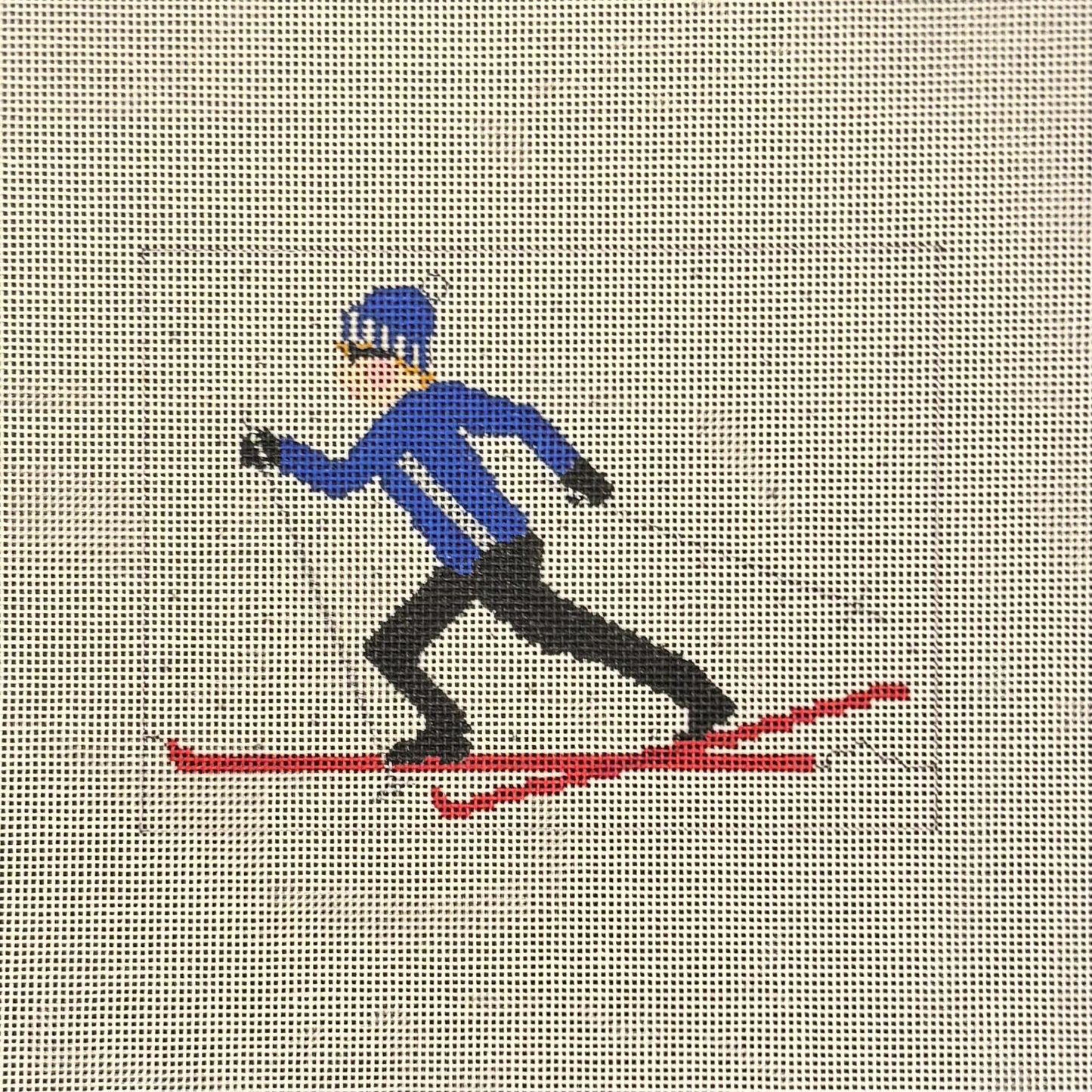 Wisconsin Winter Cross Country Skier (by Princess and Me)