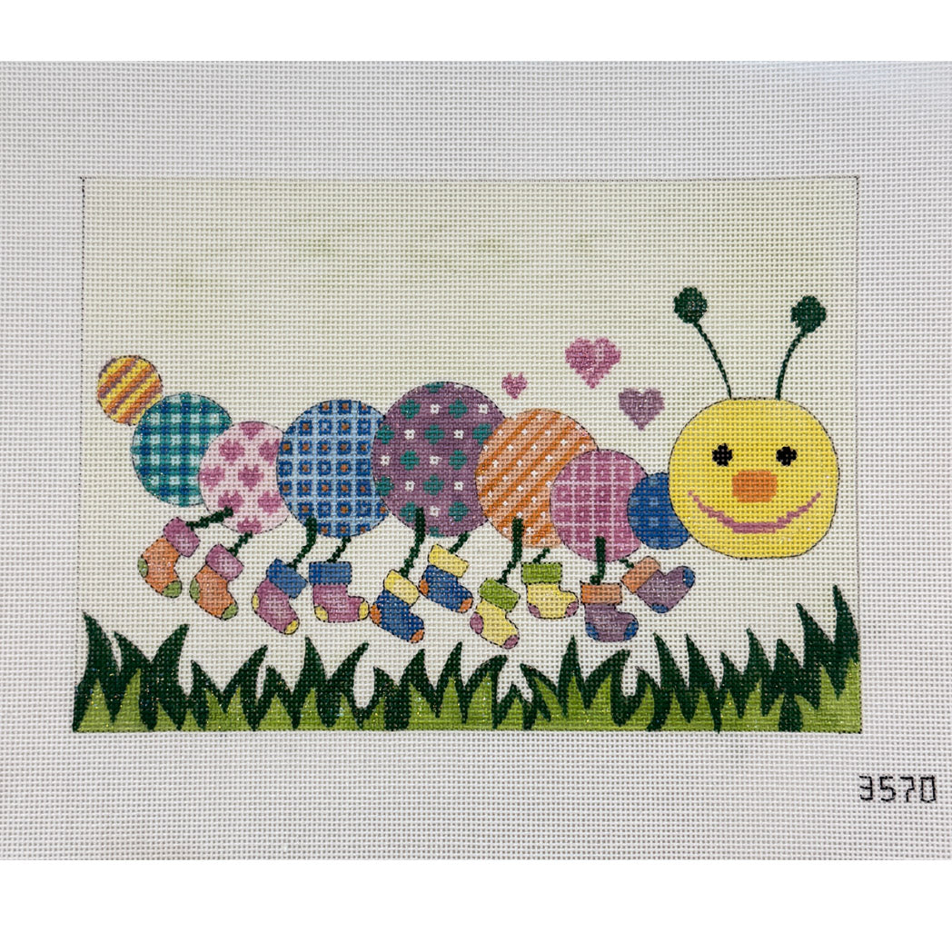 Pastel Centipede (by Alice Peterson)