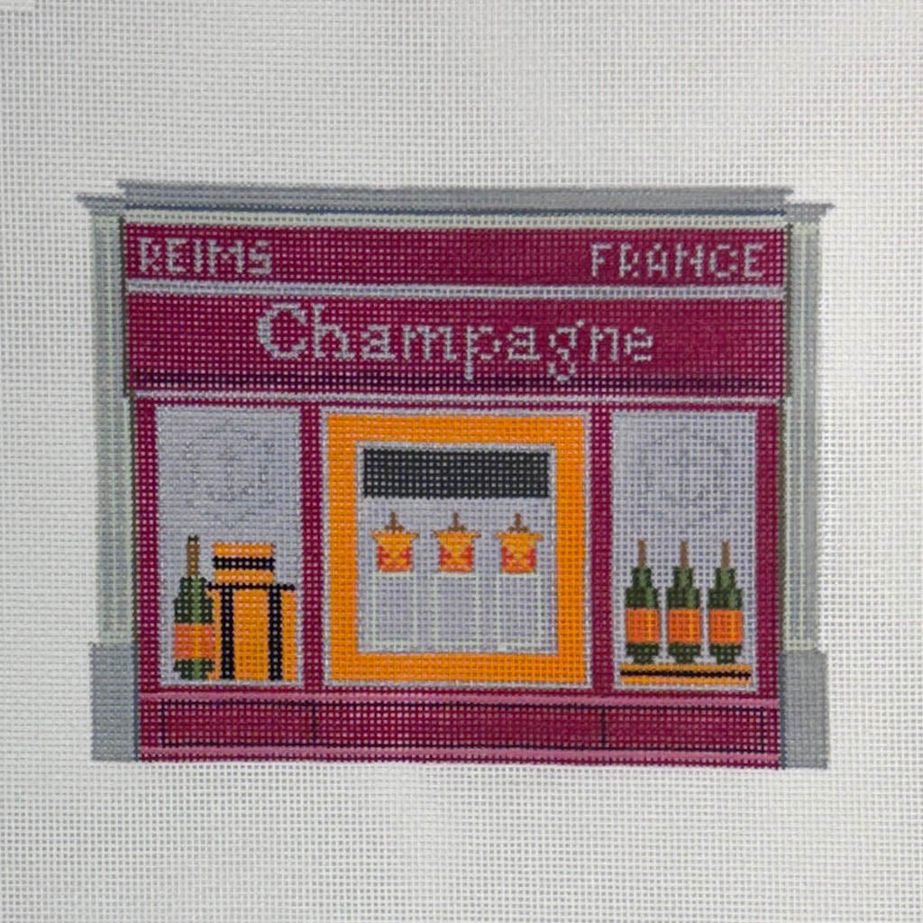 Champagne Storefront (by Kirkland Design Studio)