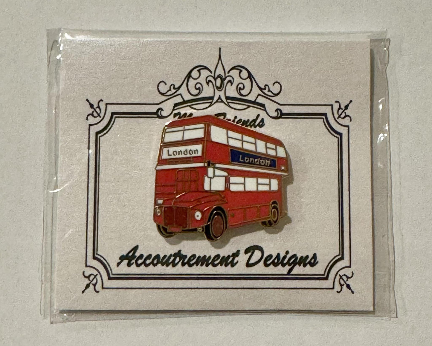 London Double Decker Bus needle minder