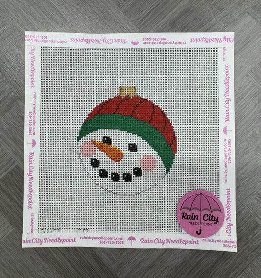 Snowman's Face Ornament (by Susan Roberts) 7247-SR