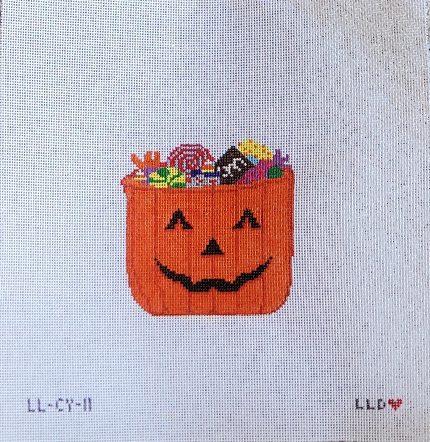 Pumpkin Candy Pot