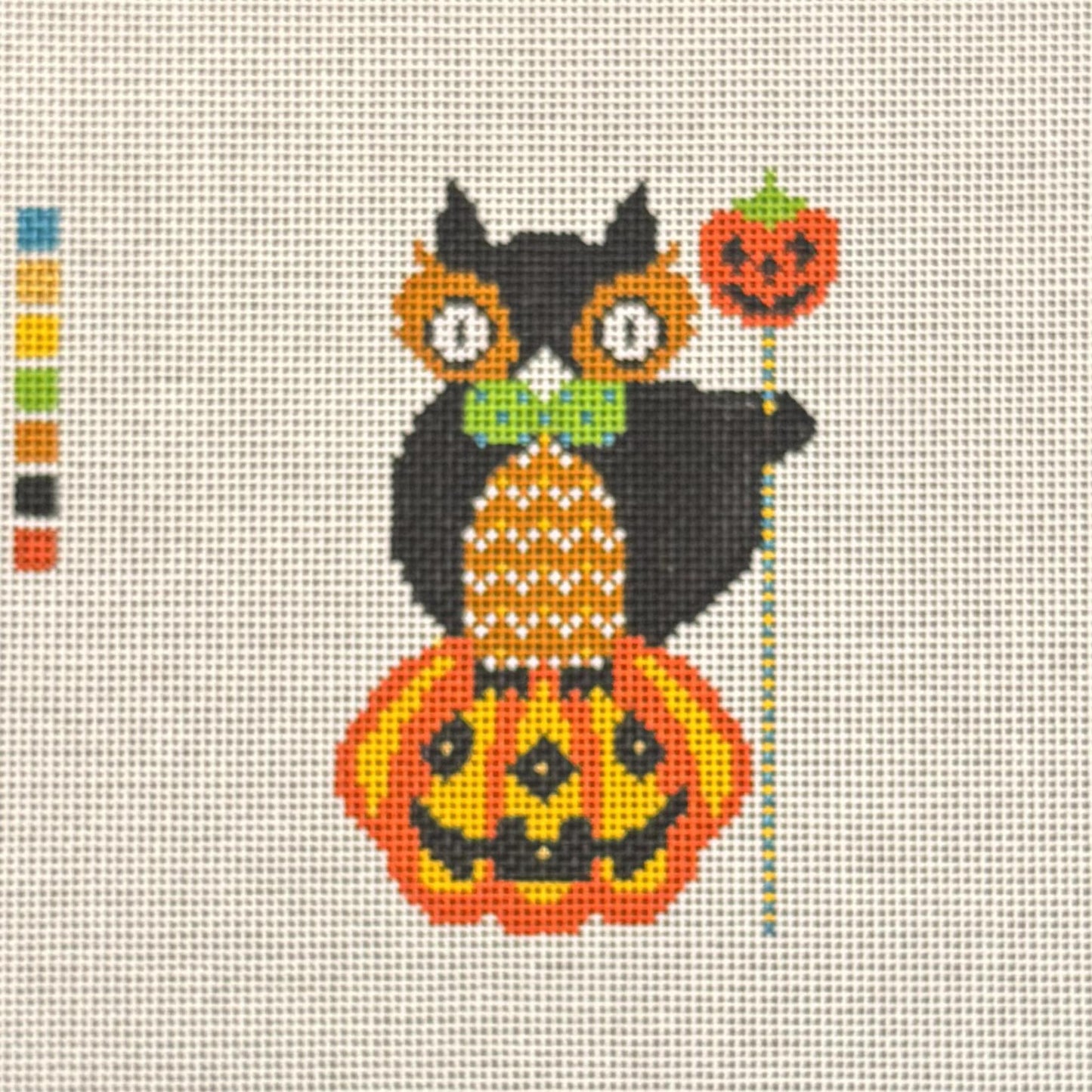 Owl on Pumpkin (by Shelly Tribbey for CBK)