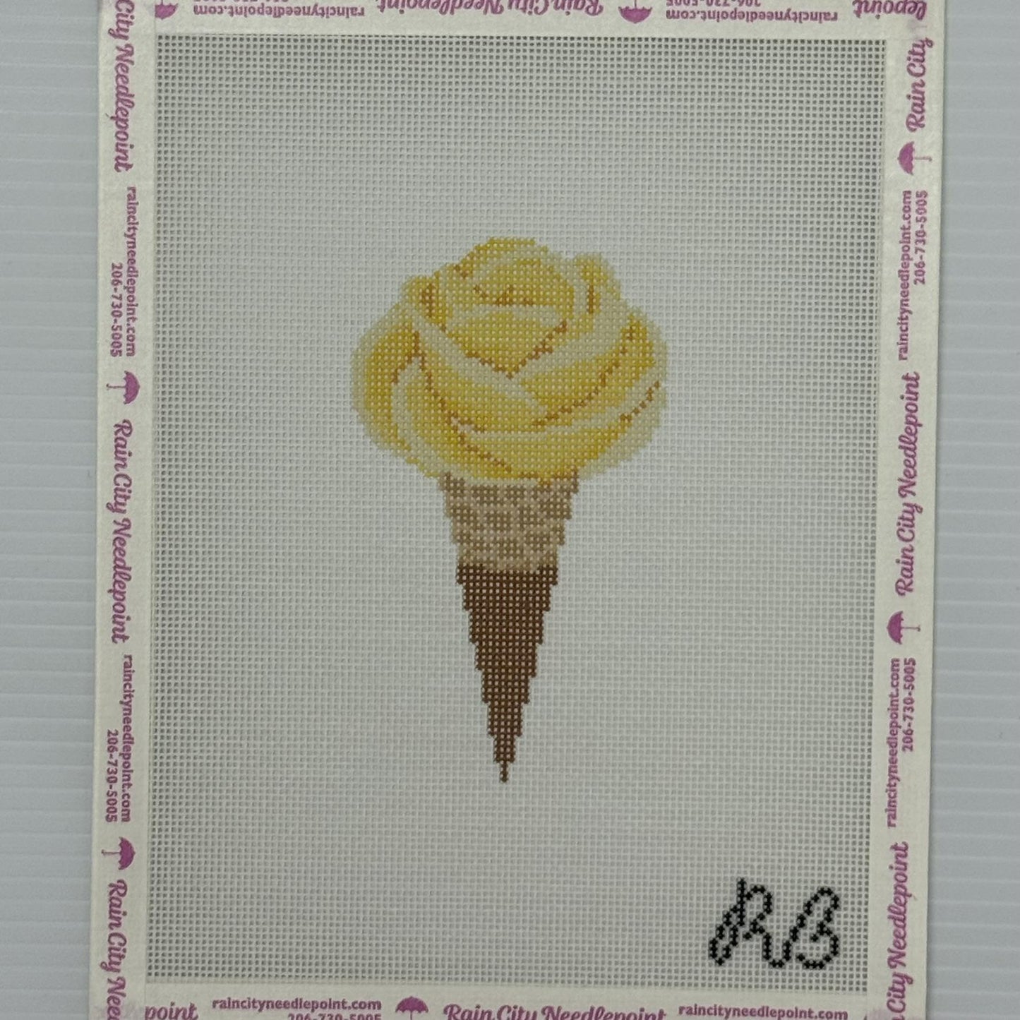 Gelato Rose - Yellow (by Rachel Barri Designs)