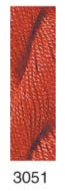 3051 Red Orange | Impressions