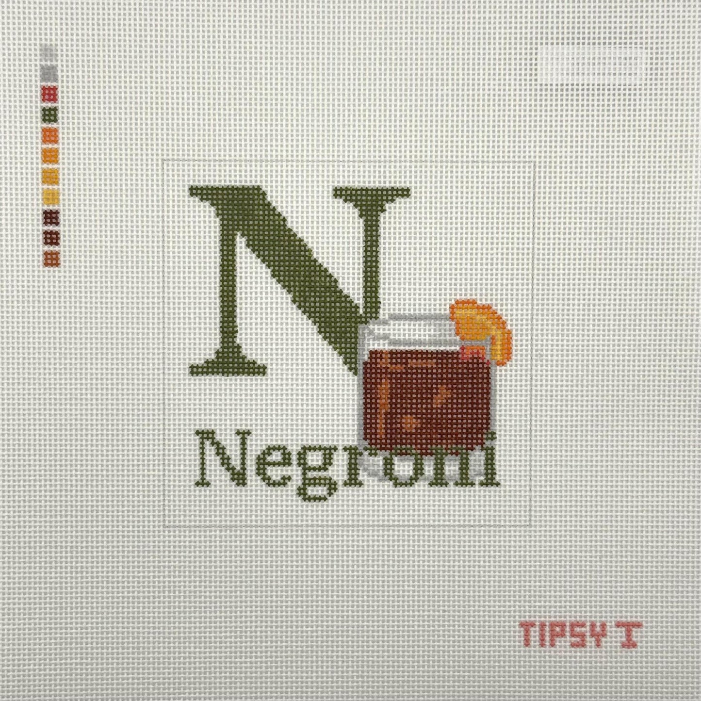 N for Negroni (by Threaded & Tipsy)