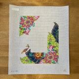 Tobacco Leaf Frame (by The Gingham Stitchery) KW02