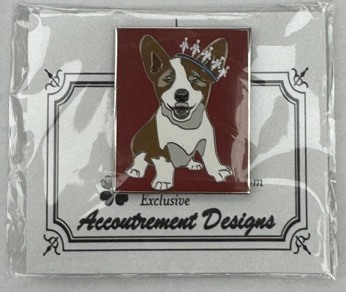 Corgi w/ Crown needle minder