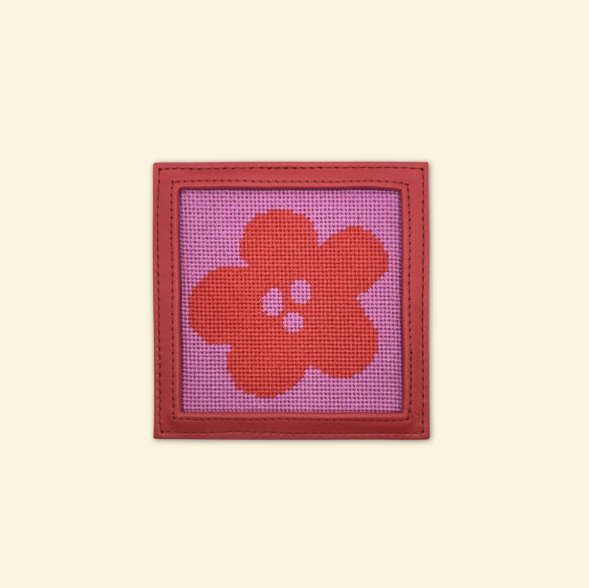 Petal Pop Coaster Needlepoint Kit (by Happy Stitching / KCN)