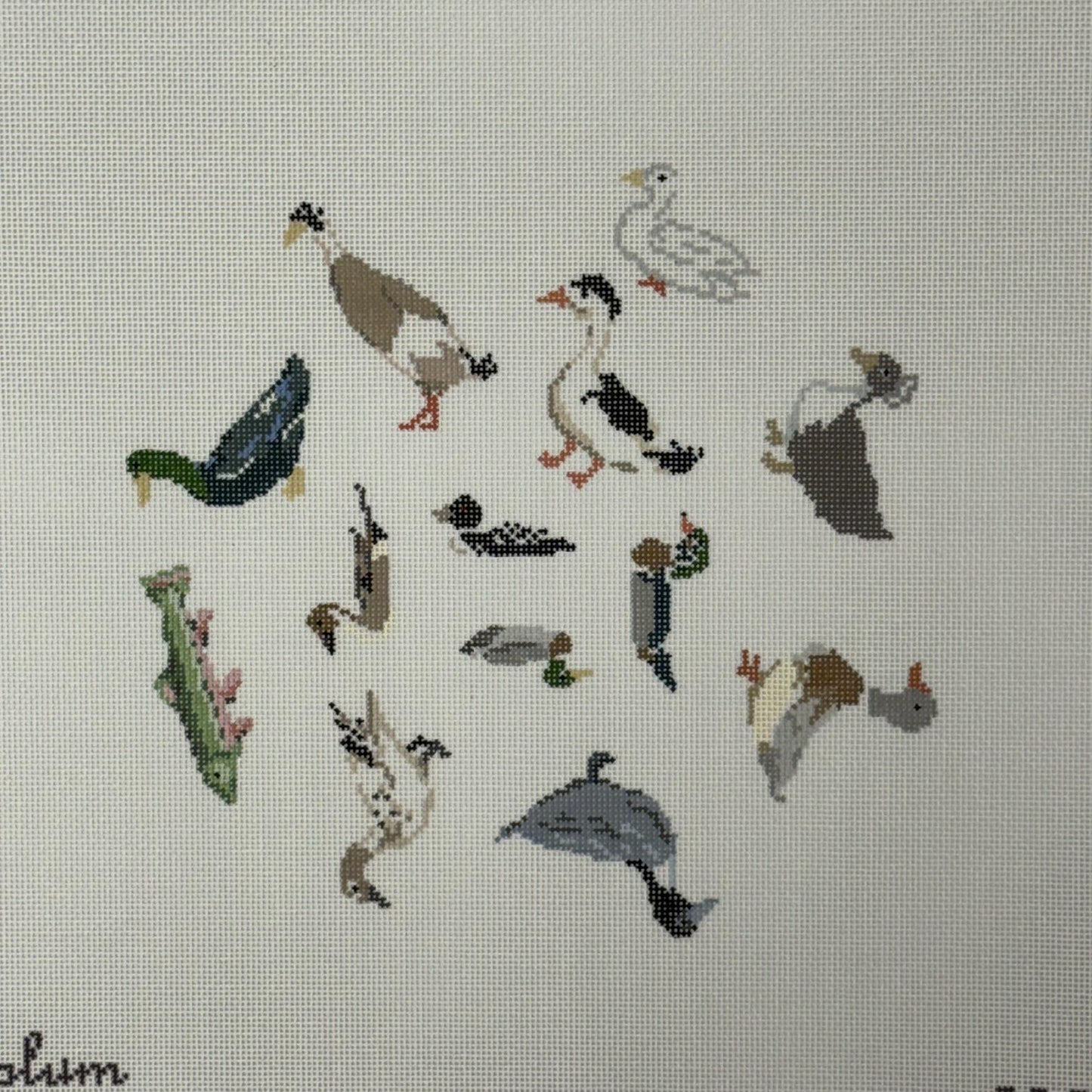 Duck Around and Find Trout (by The Plum Stitchery) - 36-A