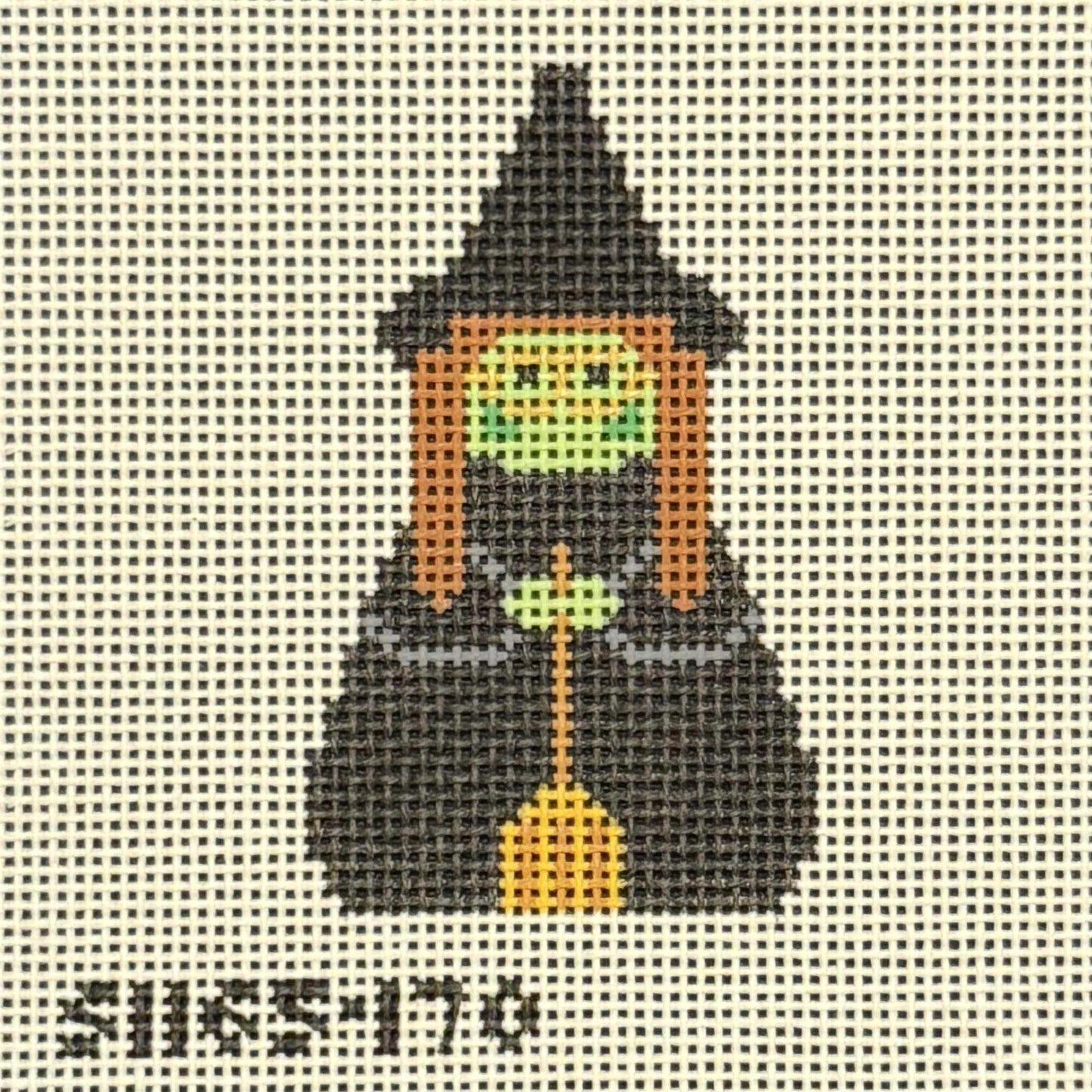 Green Face Witch Angel / Stitch-Its (by KCN)