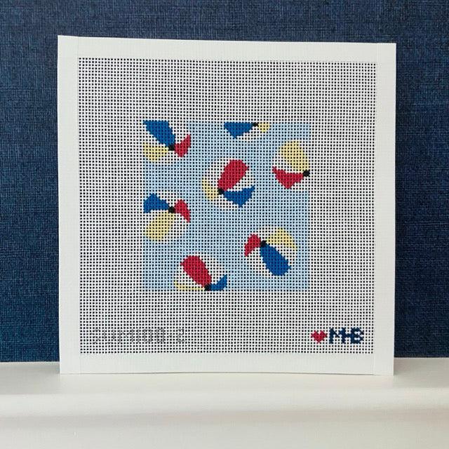 Beach Balls Square (by love mhb) SUM108-2