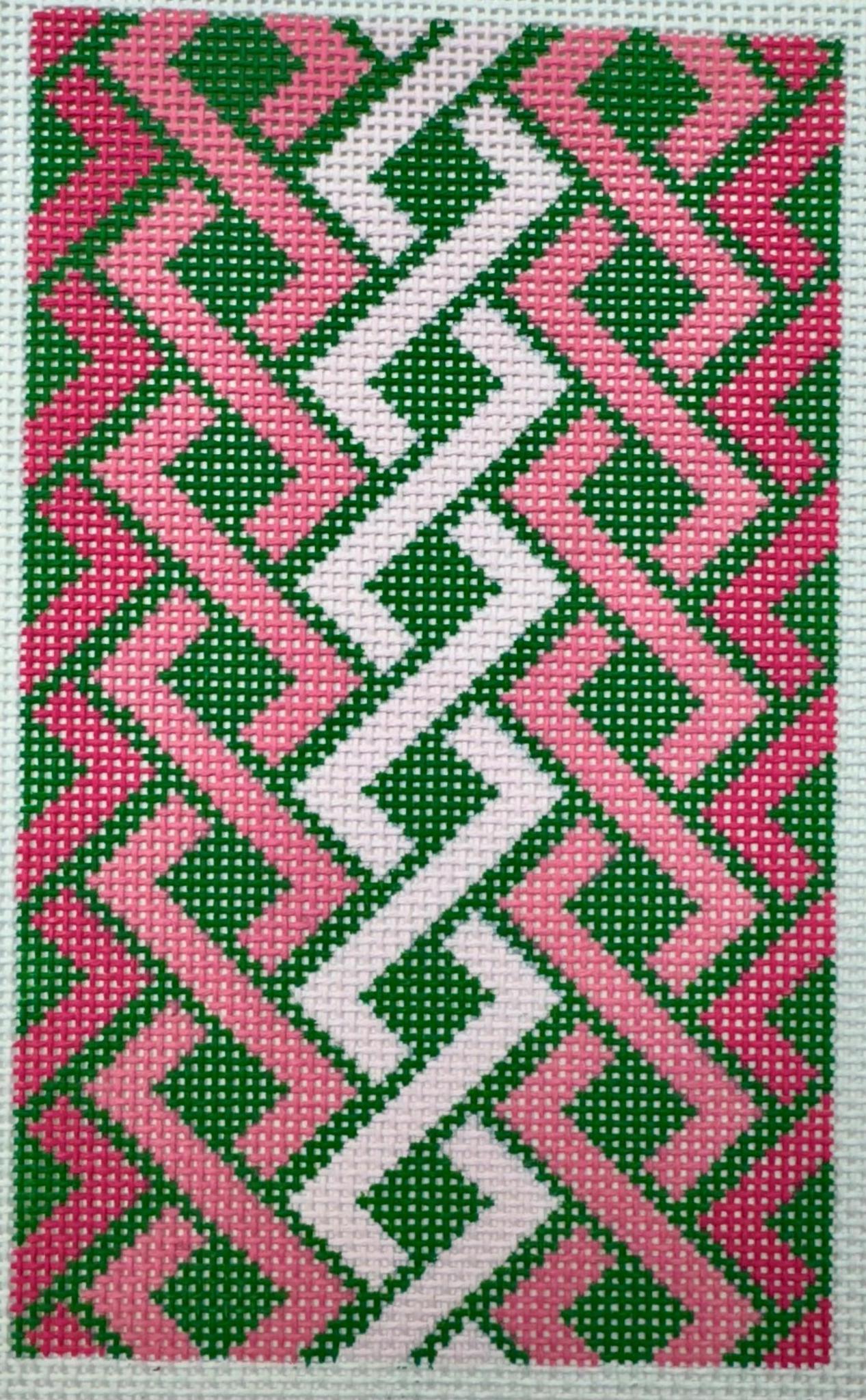 Hicks Braid Pinks/Green (by Jeni Sandberg) JS-1040