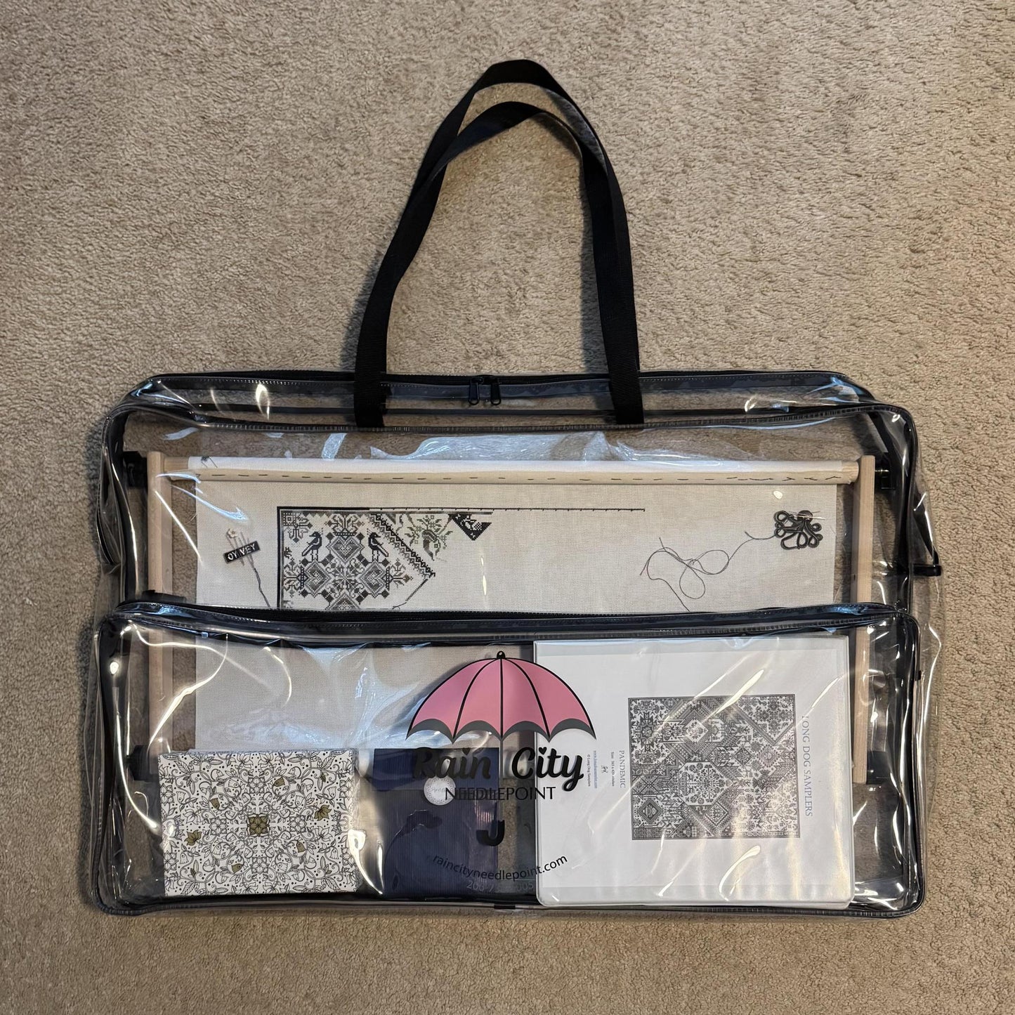 Logo Tote - Case w/pocket XXL 30 x 18 x 4