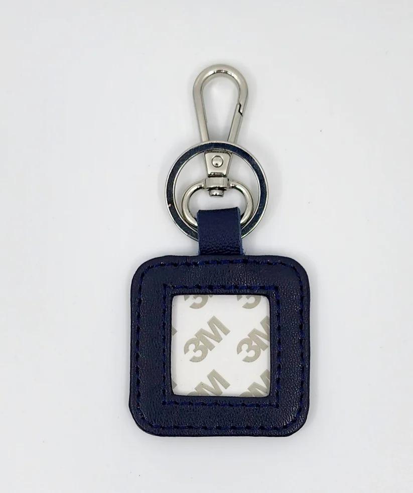 Leather Key Fob | Square