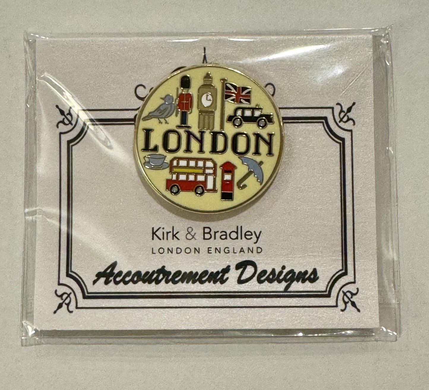 London Kirk & Bradley Design needle minder