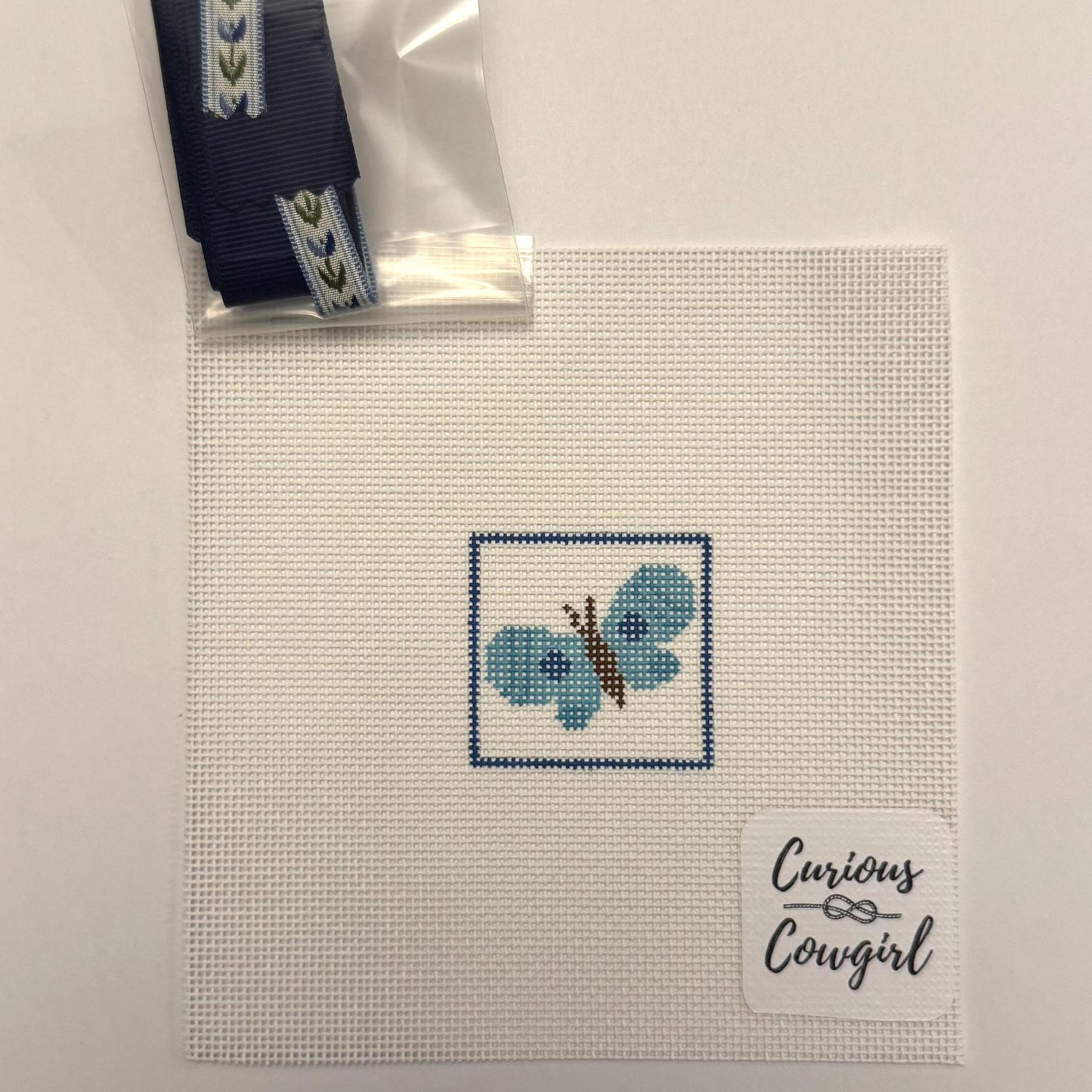 Vintage Ribbon Nature Bookmark