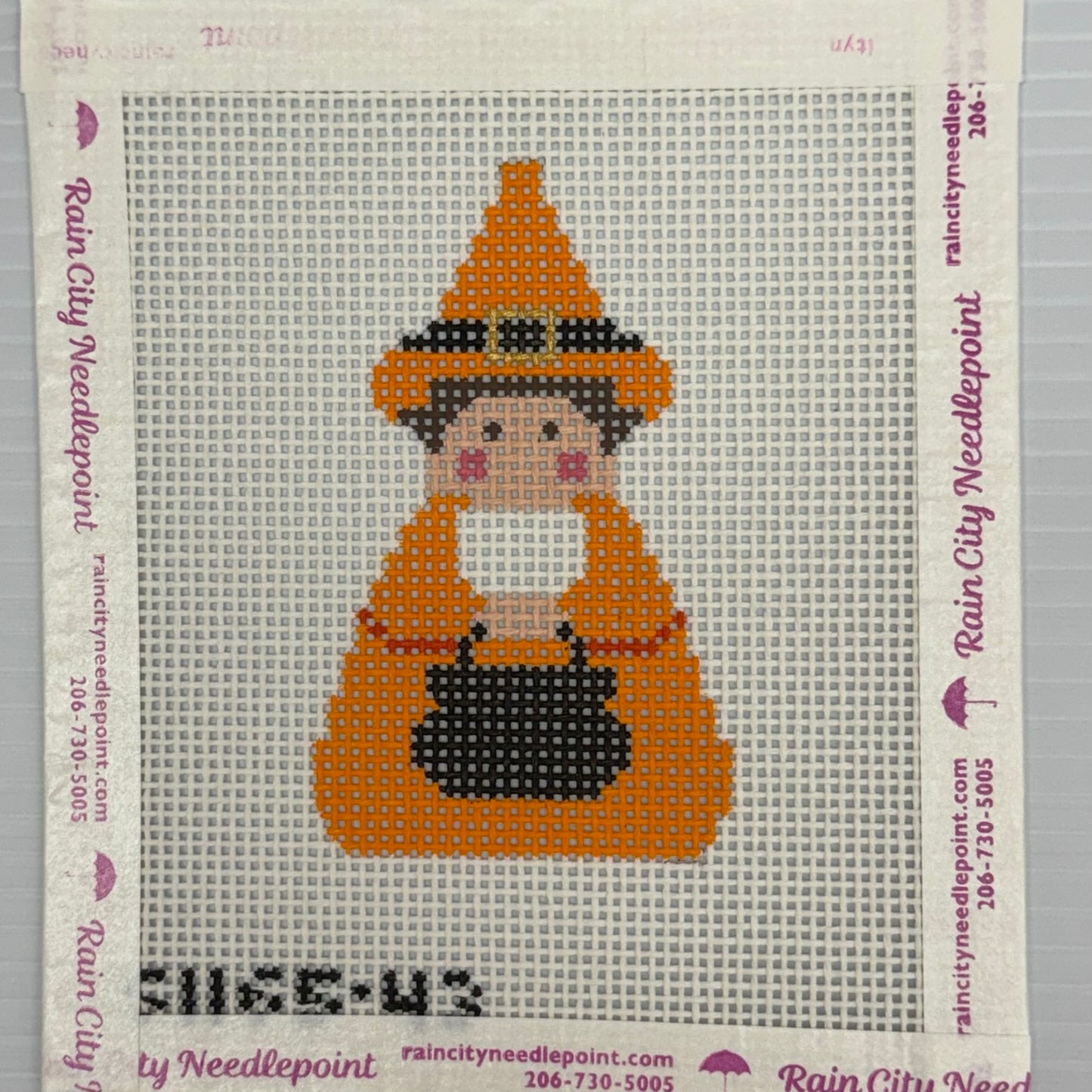 Orange Witch Angel / Stitch-Its (by KCN)