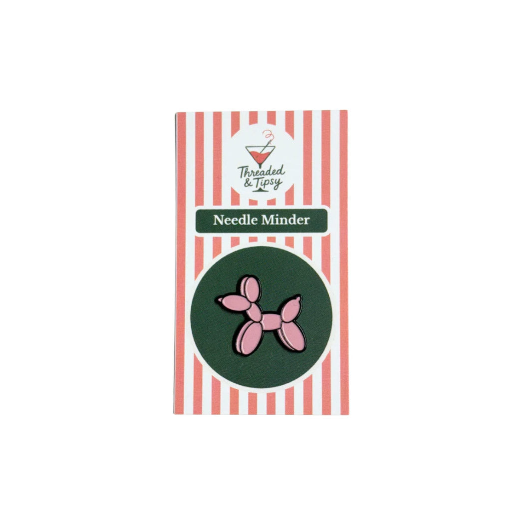 Pink Balloon Animal Needle Minder
