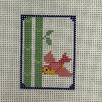 Bird Bam Mahjong Tile (by Maura Nolan Designs)