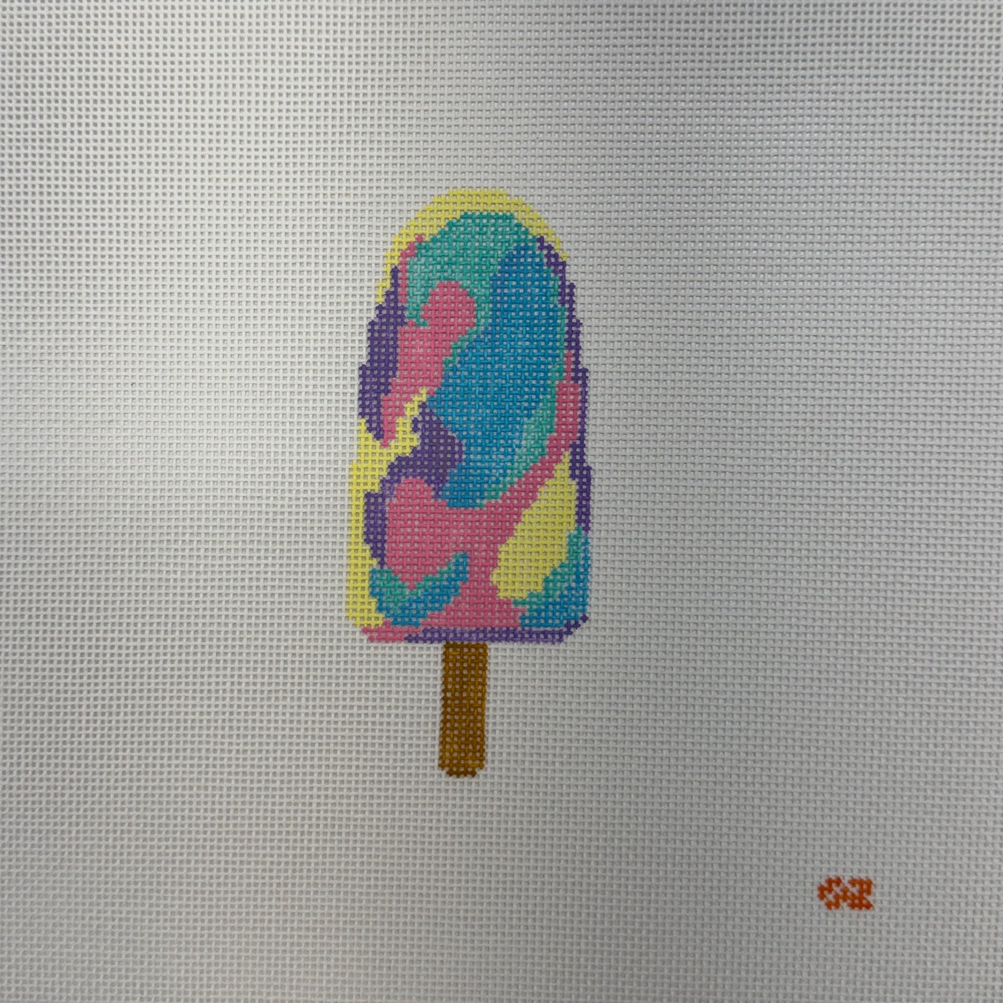 Rainbow Paddle Pop (by Oz Needle and Thread)