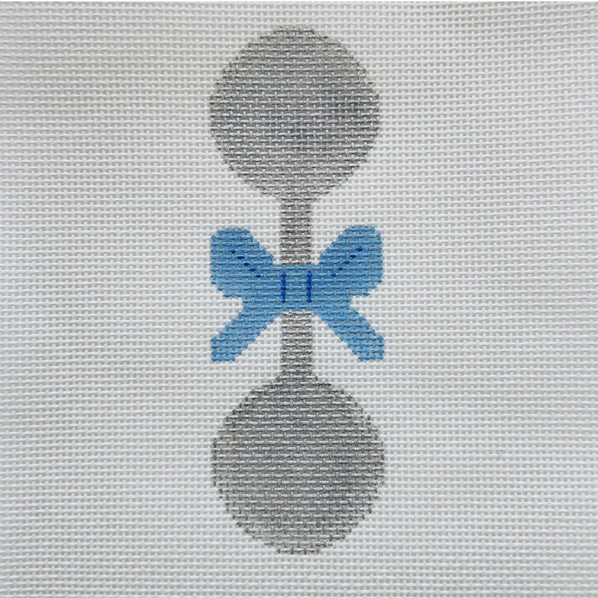 Silver Rattle-Blue