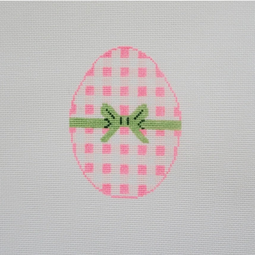 Gingham Eggs-Pink (2 available)