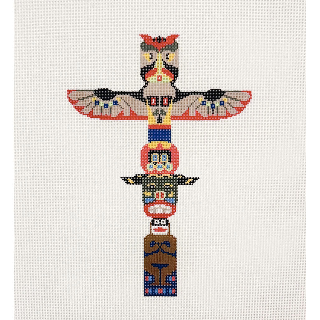 Alaskan Native American Totem Pole
