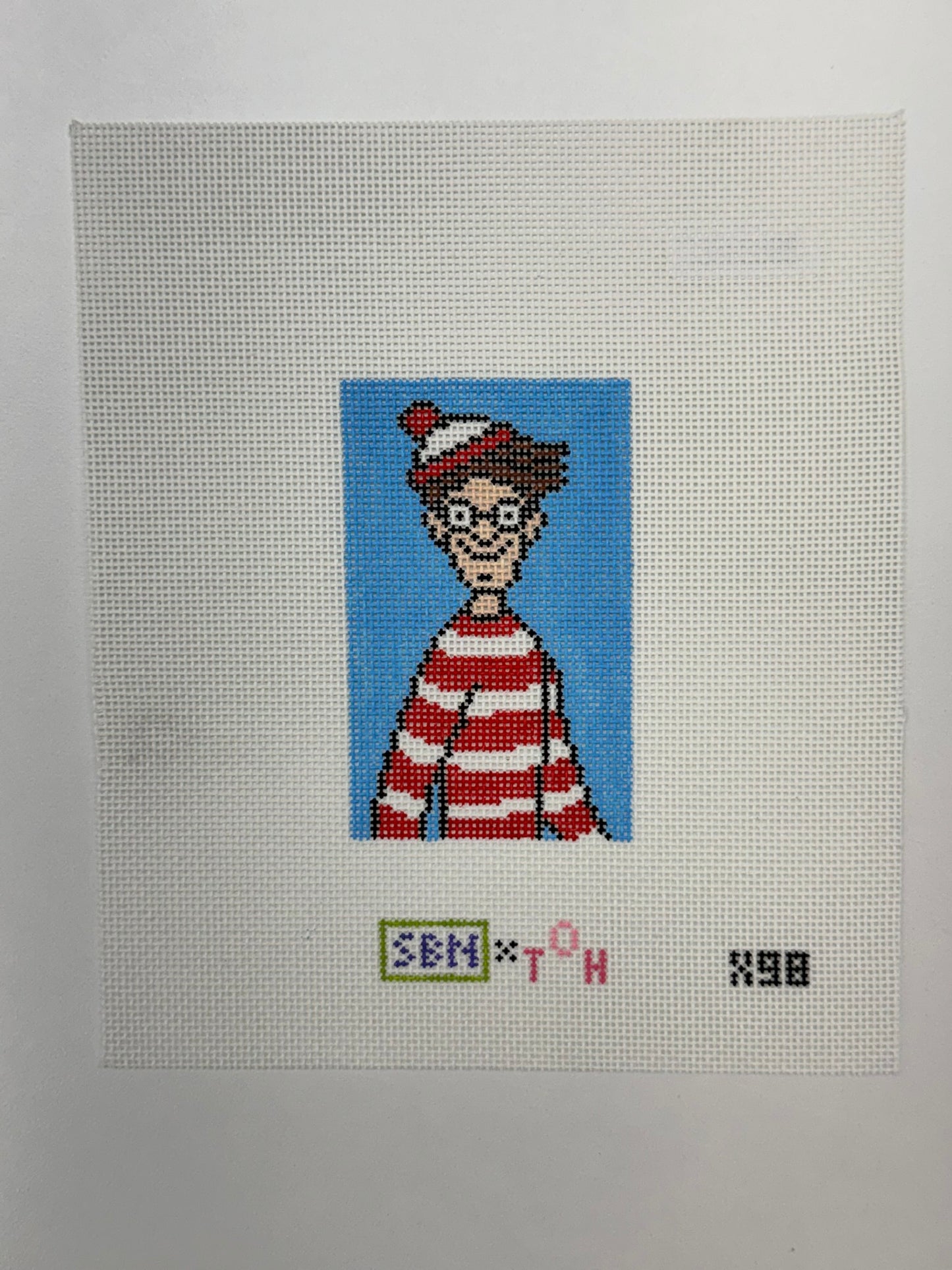 Waldo (by Susan Battle Needlepoint)
