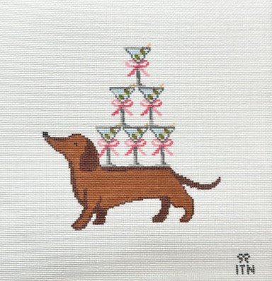 Weenies & Tinis (by Ivy Thread Needlepoint)