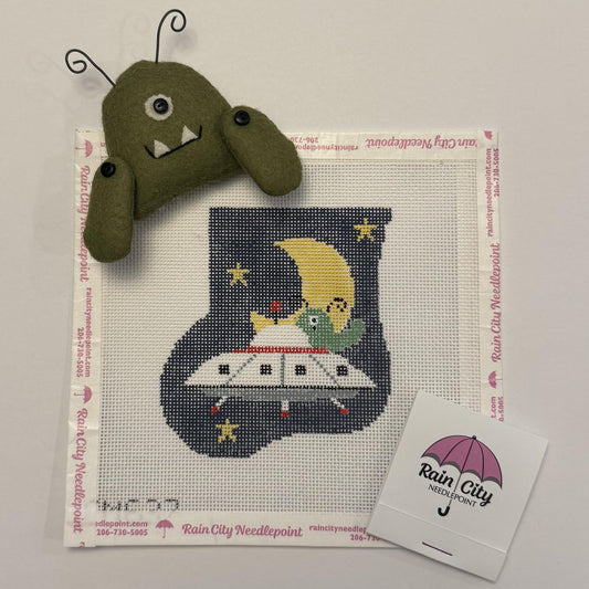 Outer Space Mini Stocking (by Kathy Schenkel) CM1637