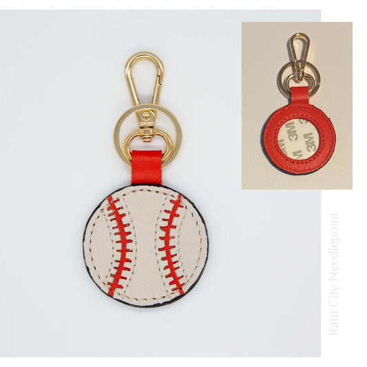 Leather Fob | Baseball