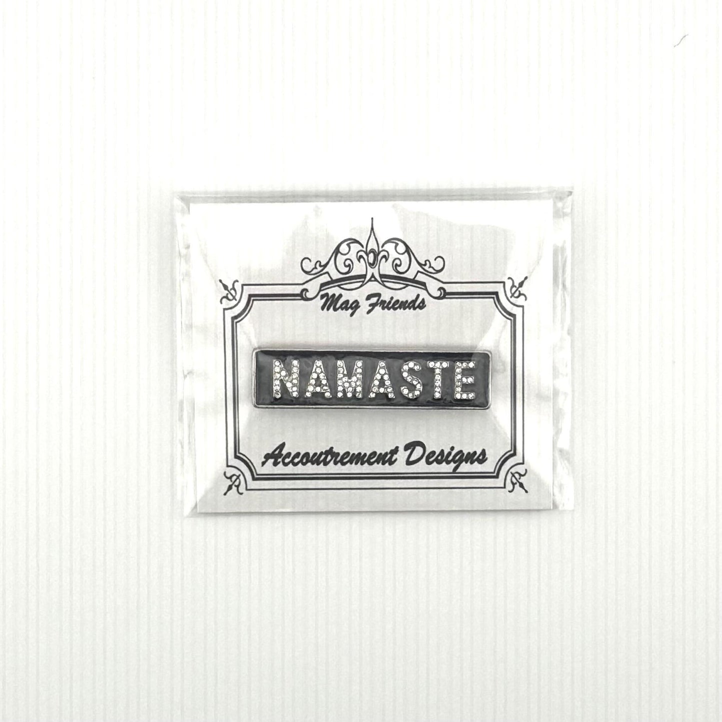NAMASTE (Crystal) Needle Minder