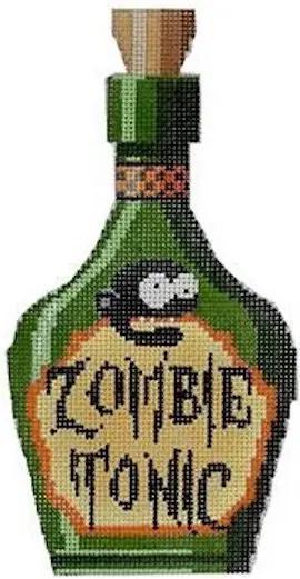 Zombie Tonic Poison Bottle (by Bradley Needlepoint) KB1352