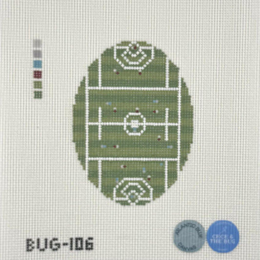 Lacrosse From Above (by Atlantic Blue Canvas)
