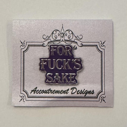 For F**k's Sake needle minder
