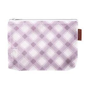 Mad for Plaid Mini Project Bag - Lilac