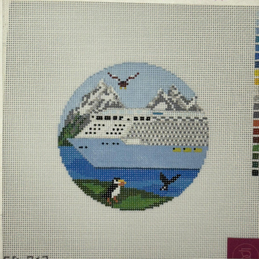 Alaskan Cruise Customizable Travel Round (by Elizabeth Brooke) - EB-017