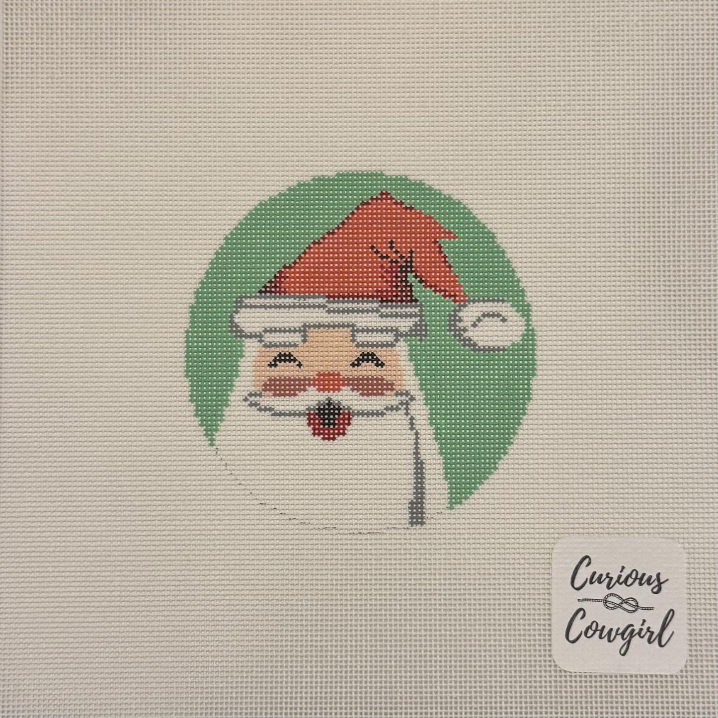 Turquoise Santa