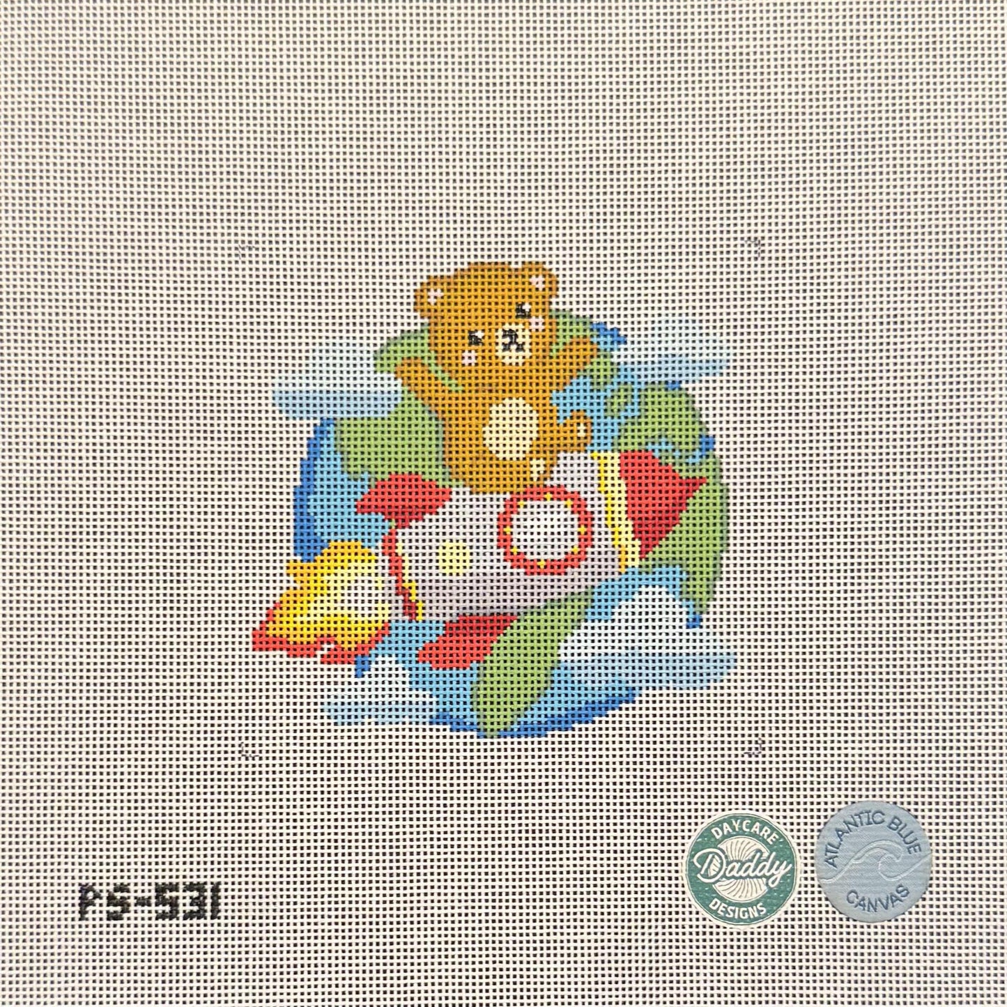 Rocket Bear (by Atlantic Blue Canvas)