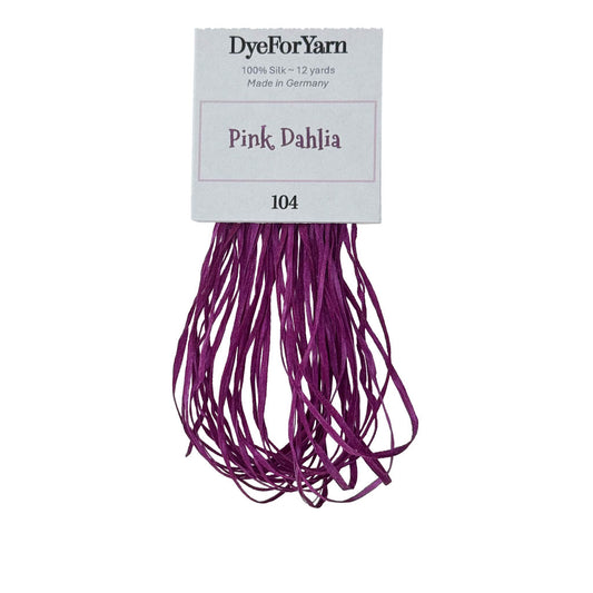 104 Pink Dahlia | Dye For Yarn