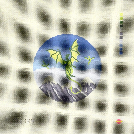 Earthen Dragon (by Saturnalia Stitching)